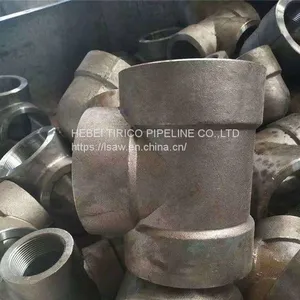 Spiral Steel Pipe Pvc 45 Degree Tee T Joint Pipe thumbnail-2