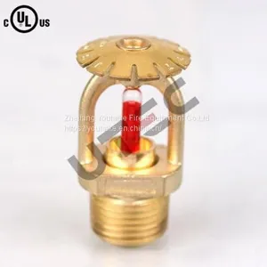 High Quality Brass Fire Sprinkler Head Automatic Convensional Sprinkler UTEC0004 For Firefighting thumbnail-1
