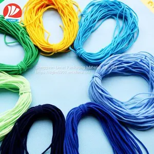 Earloop Cheap Wholesale Flat White Elastic Earloop thumbnail-1
