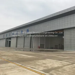 Zhanghe General Airport Reconstruction and Expansion Supporting Project (Phase I) Navigation Workshop Steel Space Frame and Cladding System Project thumbnail-3
