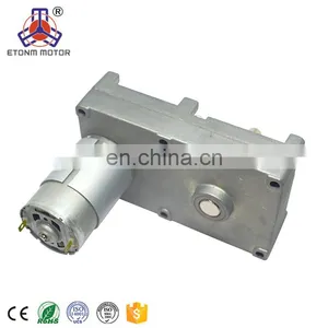 50 Rpm High Torque 12V ET-FGM119 DC Right Angle Gear Motor thumbnail-3