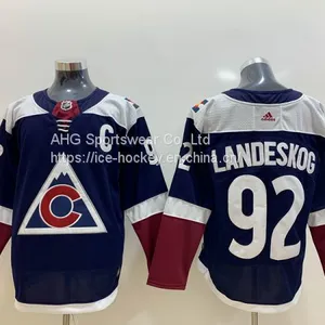 Colorado Avalanche #92 Landeskog Blue Jersey thumbnail-1