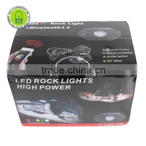 RGB Work Light 60W SET CREE LED Deck Light PODS for Automotive 4WD SUV UTV ATV Tractor Trailer thumbnail-5