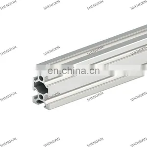 SHENGXIN 6063 Silver Black Anodizing t Slot Aluminium Extrusion 2040 v Slot for Linear Rail 3D Printer Frame thumbnail-1