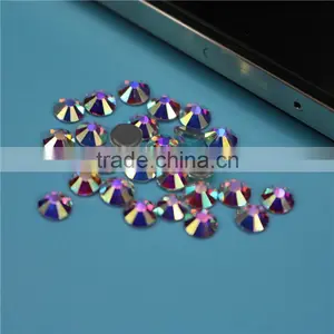 High Quality Low Price Wholesale Crystal AB Flatback Hotfix Rhinestone for Wedding Dress thumbnail-3
