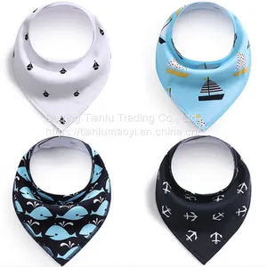 Saliva Towel Baby Bib Triangle Towel Mother and Baby Products thumbnail-1