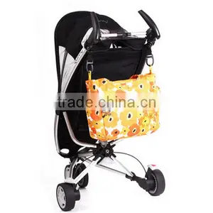 2016 Fancy Yellow Tote Diaper Bag for Mummy thumbnail-5