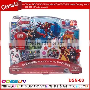 Disney Universal NBCU FAMA BSCI GSV Carrefour Factory Audit Manufacturer Promotional 12 Colors Semi-dry Watercolor Paint Quality Choice thumbnail-5