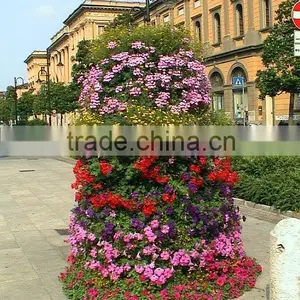 Artificial Flower Tower, Outdoor Vertical Flowerpot Set thumbnail-4