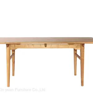 Square Dining Table 6 Seater Kitchen & Dining Room Tables Mid Century Modern CH327 Dining Table thumbnail-1