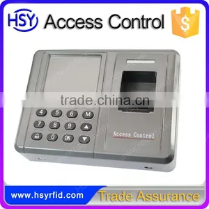 HSY-F802 Fingerprint Access Control Recording of Working Hours Tcp/ip Rfid Card Time and Attendance With Control Door Opening thumbnail-1