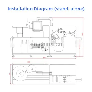 SED-260GP-E High Speed Tablet Blister Packing Sealing Machine thumbnail-2