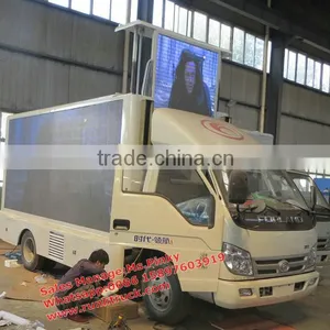 P10 Outdoor Full Color LED Display on Led Mobile Advertising Trucks for Outdoor Advertising, Media, Shows, Activities RGB Displa thumbnail-3