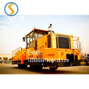 2000 Ton Track Tractor Railway Internal Combustion Locomotive thumbnail-4