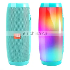 Blue Tooth Wireless Active Big Column Box Waterproof Portable Outdoor Super Bass TF FM Radio Speaker With LED Light TG157 thumbnail-3