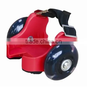 Plastic Heavy Duty Skates With Led Light thumbnail-5
