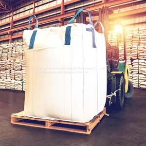 500kg 1 Ton 2 Tone pp Bulk Jumbo Washing Powder Cement Packaging Storage Bags Wholesale thumbnail-2