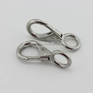 Marine Hardware 304/316 Stainless Steel Fixed Eye Snap Hook thumbnail-4