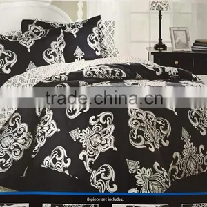 The Cheapest Microfiber Fabric 8 PCS Quilt Suite Bedding Sets thumbnail-1