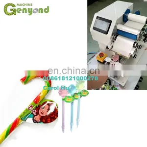 Industrial Ice Pop Fold Label Machine thumbnail-4