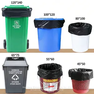 Commercial Garbage Bags Bulk Trash Bags for Restaurants & Office Buildings thumbnail-2