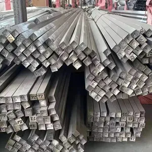 Hot Rolled Carbon Steel Square Bar ASTM A36 SS400 Q235 for Construction Structure thumbnail-1