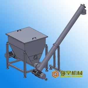 Square Spiral Feeding Machine(inclined Screw Conveyor) thumbnail-3