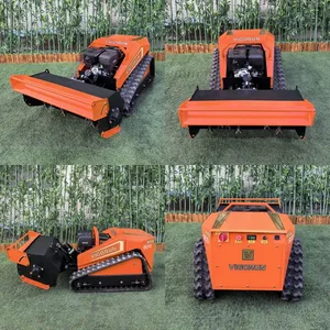 Vigorun MTSK800 Remote Control Lawn Mower 48V / 1000W Servo Motor Sod Cutter Safe Slope Rough Terrain Mowing thumbnail-4