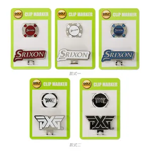 Premium Zinc Alloy Golf Hat Clips, Custom Pattern & Logo, Sport Golf Accessories thumbnail-1