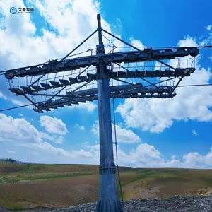 Dq Custom Steel Cable Car Ropeway System Scenic Tourist Transport Mountain Travel Projects Manufacturer Supply Gondola Lift Cableway thumbnail-4