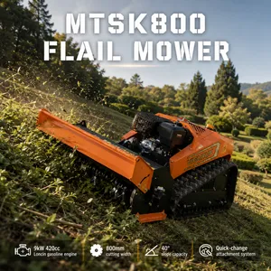 Vigorun MTSK800 CE/EPA Certified Remote Flail Mower 4‑Hour Runtime Multi‑Function Brush Cutter thumbnail-1