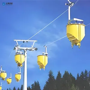 Daqin Funicular Cable Car: Material Ropeway + Aerial Tramway + Gondola Lift for Heavy Loads-Cargo Ropeway thumbnail-2