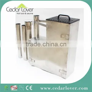Hot Sale Sauna Barrel Outdoor Stove Wood Burning Stove thumbnail-1