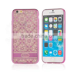 For IPhone 6 Case, Electroplate Ultra Thin Clear Soft TPU Case for IPhone thumbnail-1