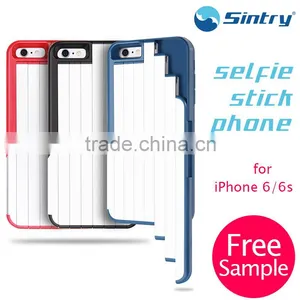 2016 Design New Trend Phone Cases Selfie Stick With Bluetooth Shutter Button Aluminum Material Stikbox Case for Iphone6s thumbnail-1