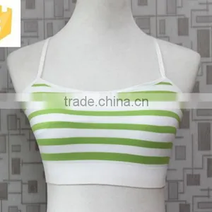 Girls Seamless Underwear, Seamless Bra, Shadow Stripe Underwear for Young Lady thumbnail-1
