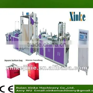 Fully Automatic Non Woven Box Bag Making Machine thumbnail-1
