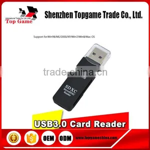 Promotion Gifts 2 in 1 USB 3.0 SDHCSDXC MicroSD Card Reader ,USB3.0 Adapter Converter Tool thumbnail-1