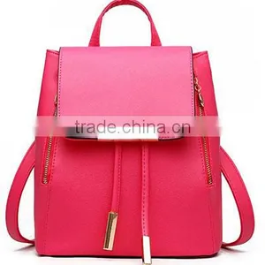 2016 Summer New Style for Leisure PU Backpack College Student School Shoulder Bag Quality Choice thumbnail-4
