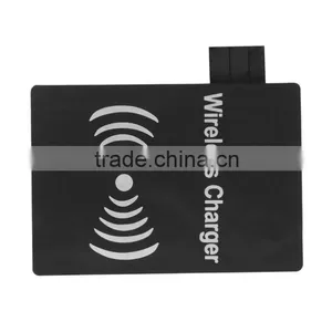 Qi Wireless Charger Receiver Card Black for Samsung Galaxy Note3 III N7100 Wholesale thumbnail-3
