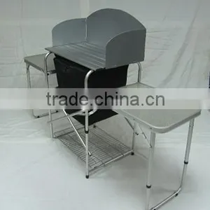 Folding Camping Picnic Table thumbnail-1