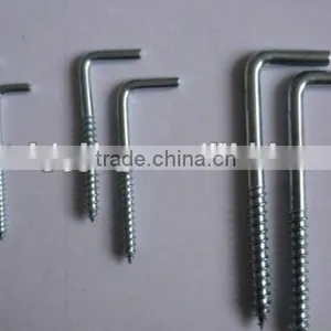 HAREDWARE RIGGING ZINC PLATED L SQUARE HOOK thumbnail-4