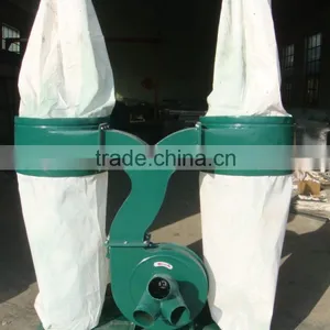 DC9030 Woodworking Double Bags Saw Dust Collector With 3kw Motor Power thumbnail-2