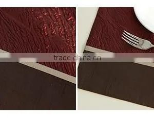 China Placemat Factory Waterproof Handmade Dinner Table Mat thumbnail-2