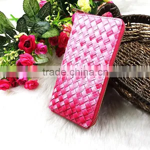 Good Qulity Hot Selling Ladies PU Leather Long Slim Multicolor Purse Women Wallet thumbnail-5