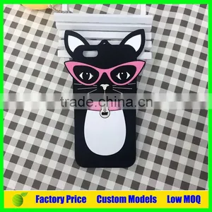 Cute Cat 3d Silicone Mobile Phone Case Iph6 Phone Case Phone Cover thumbnail-2
