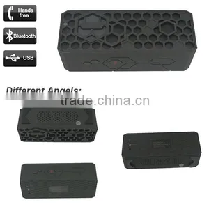 Cost Performance Mini Portable Honeycomb Bluetooth Speaker Sound Box for Chrismas Gift thumbnail-1