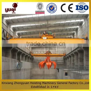 Grab Bridge Crane Used in Loading Goods Port Factory Workshop Power Plant thumbnail-1