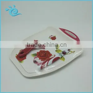Set of 3pcs Plastic Multifunctional Cutting Board Tray With Peeler and Knife thumbnail-1