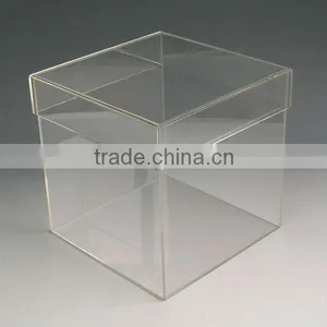 Hot Sale Clear Acrylic Box With Lid thumbnail-1